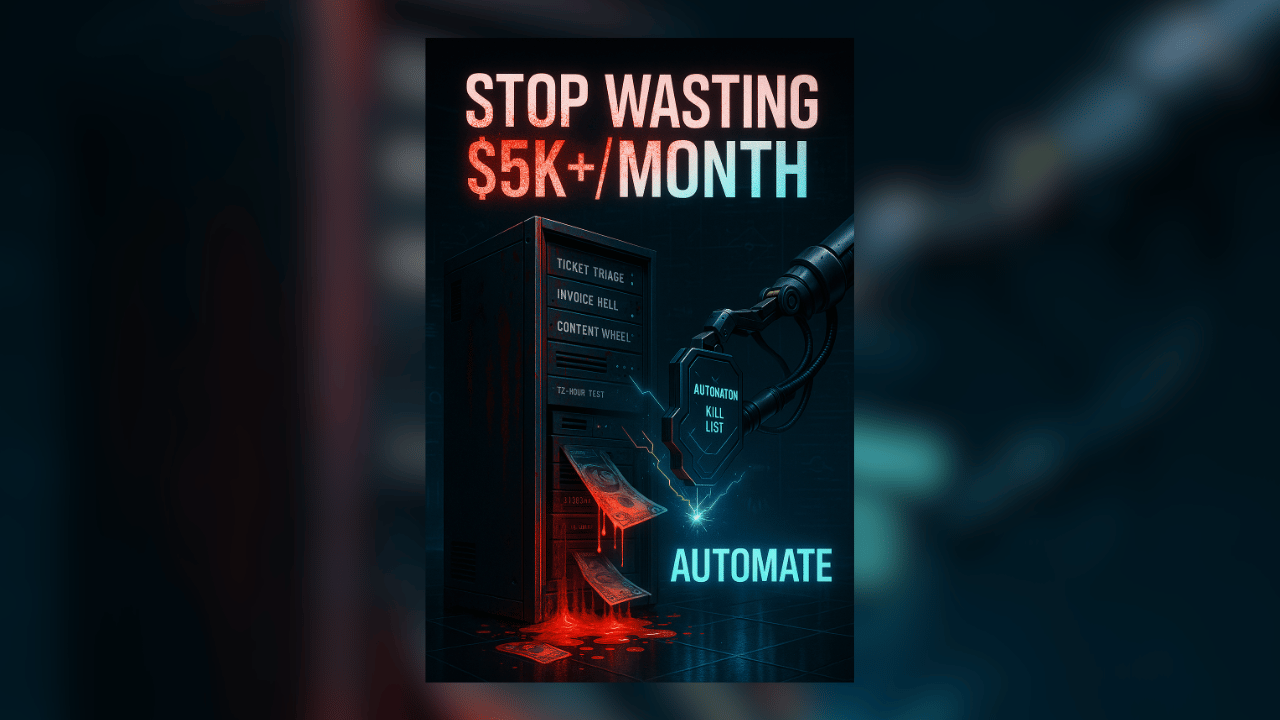 1 Automation Workflow: Slay Manual Work Execute Now